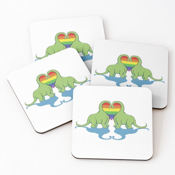Item preview, Gay Pride - Dino Love designed and sold by Alrkeaton.
