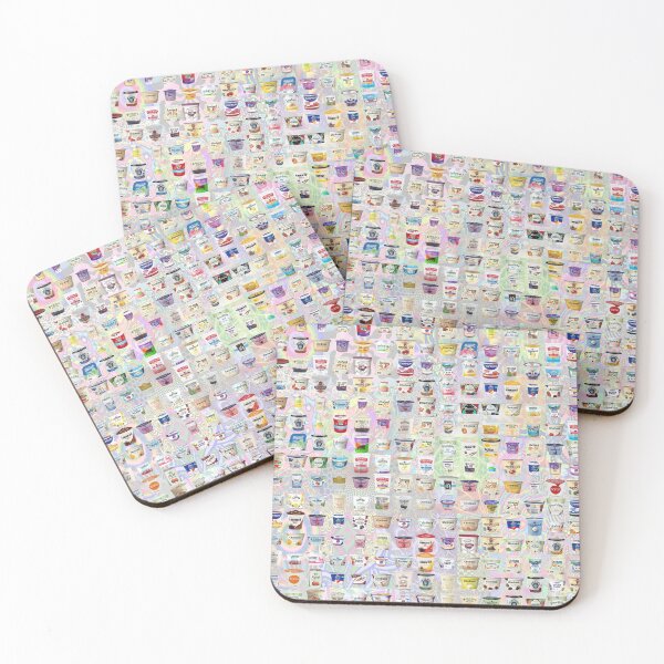 Yogurt Coasters (Set of 4)