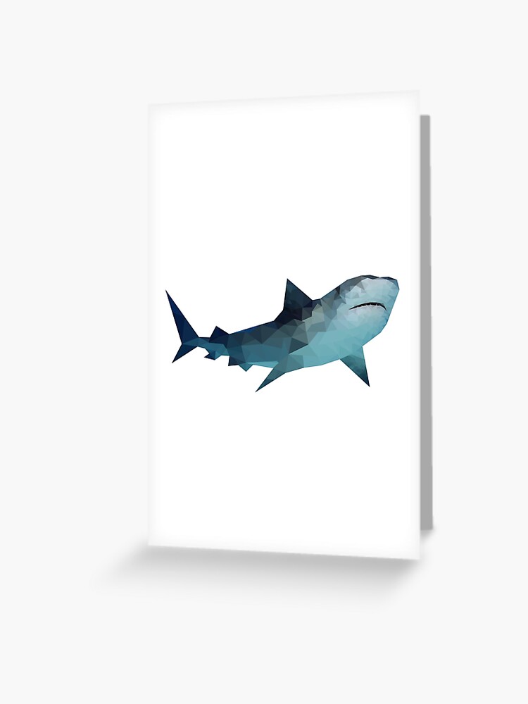 Carte De Vœux Requin Par Bjornbear Redbubble