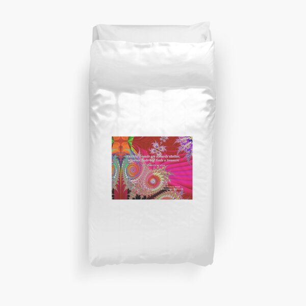 Faithful Friends Duvet Cover