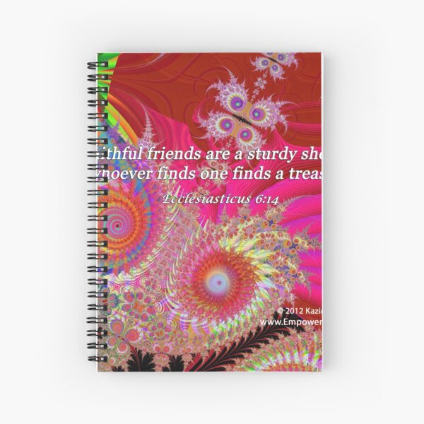 Faithful Friends Spiral Notebook