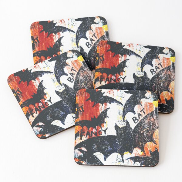 Item preview, Fancy Bat ! hand painted spooky design  designed and sold by Sausageface.