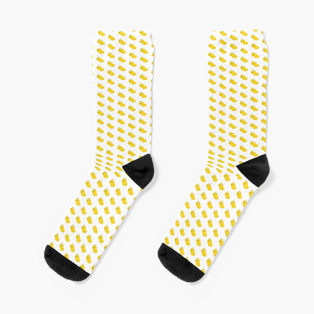 Croc Socks (Yellow) Socks
