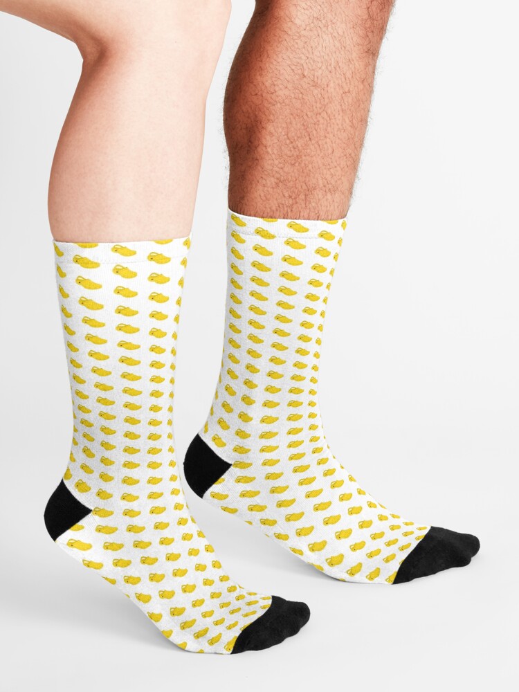 Alternate view of Croc Socks (Yellow) Socks
