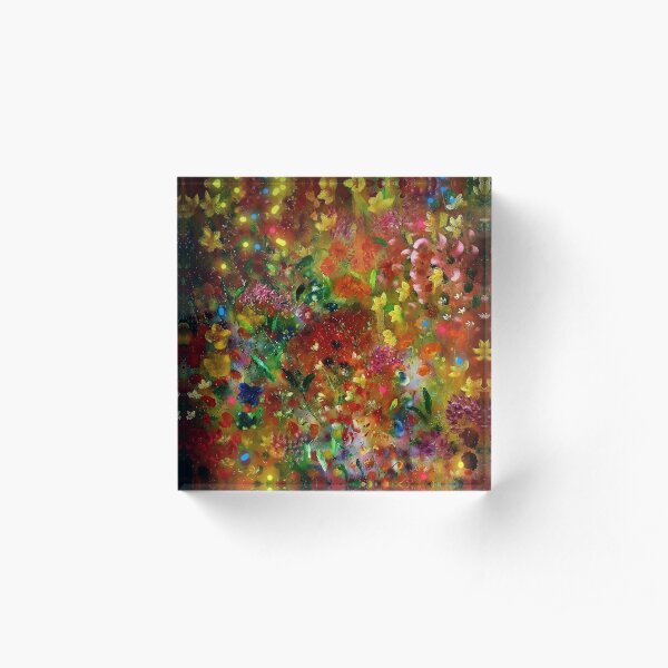 'End of Summer glow ' Acrylic Block