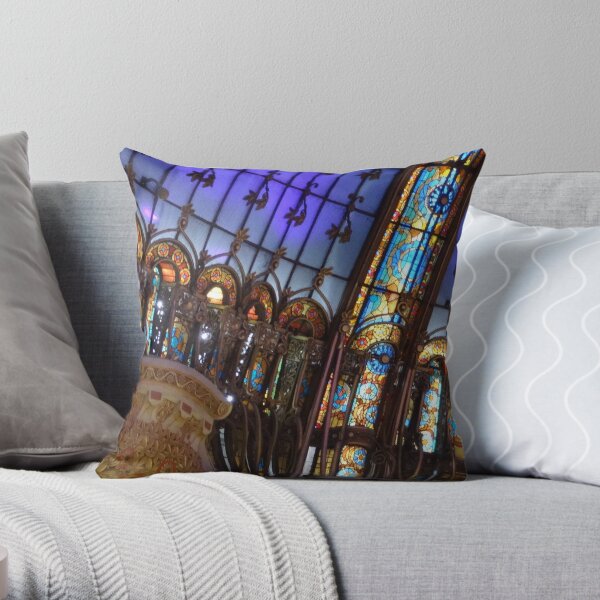 Lost Art Throw Pillow