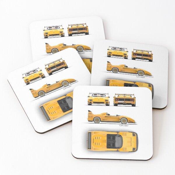 Item preview, Ferrari F40 LM Barchetta designed and sold by LaPatteAModeler.