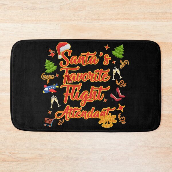 Item preview, Santa's favorite flight attendant designed and sold by OVMEngemann.