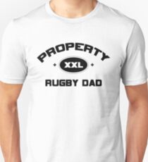 Rugby "Property Rugby Dad" Unisex T-Shirt