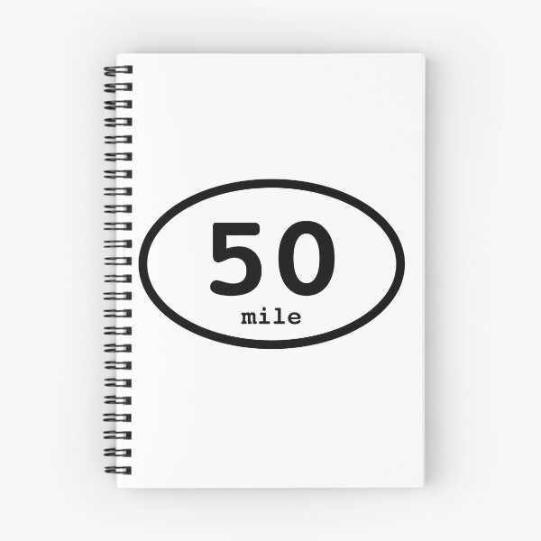 Item preview, 50 Mile Race Distance designed and sold by scragglybeard.