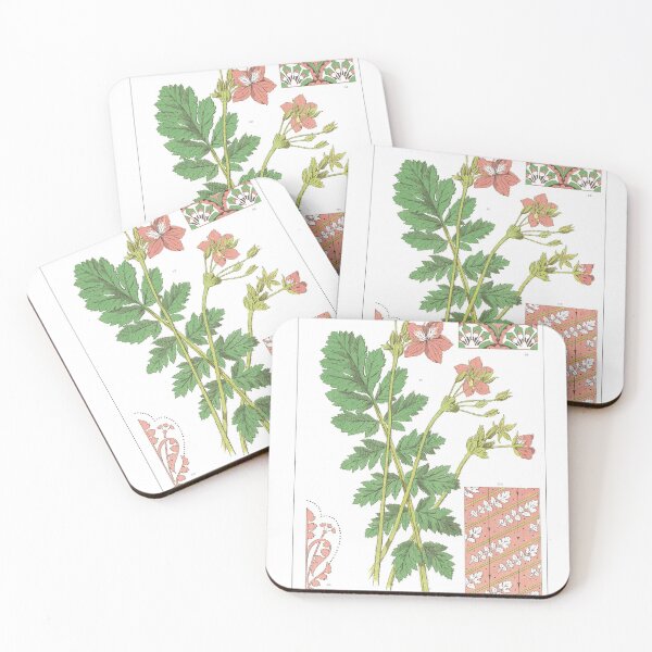 Item preview, Erodium Manescavi, botanical flower designed and sold by simpson92.