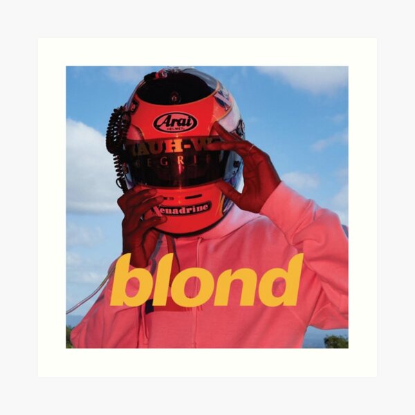 Frank Ocean Blond Art Print