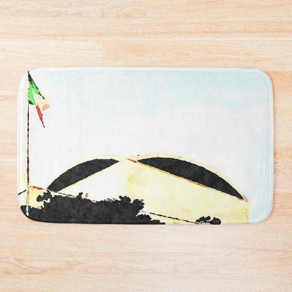 Item preview, Roma EUR: flag and congress building designed and sold by Giuseppe Cocco.