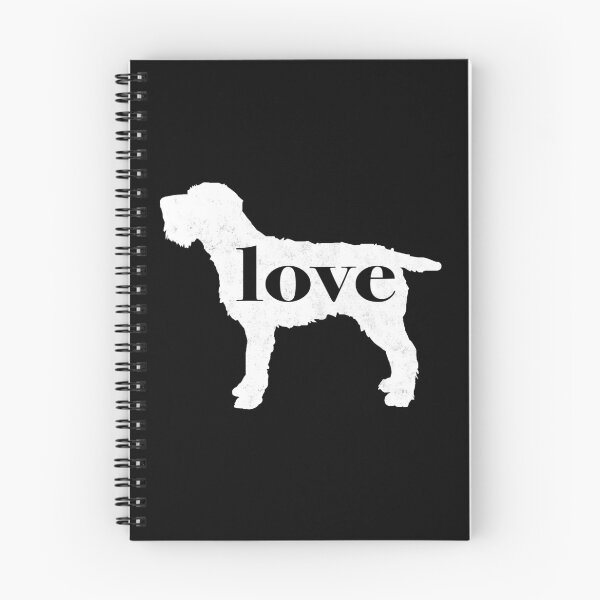 Item preview, Wirehaired Pointing Griffon (WPG / Griff) Love - A Minimalist Distressed Vintage Style Design for Dog Lovers designed and sold by traciwithani.