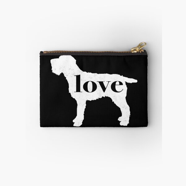 Item preview, Wirehaired Pointing Griffon (WPG / Griff) Love - A Minimalist Distressed Vintage Style Design for Dog Lovers designed and sold by traciwithani.