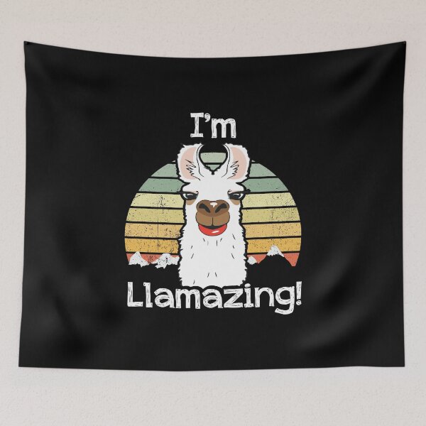Item preview, I'm Llamazing designed and sold by Alema Art.