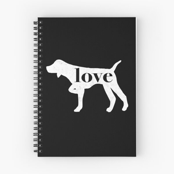 Item preview, German Shorthaired Pointer (Pointing) Dog Love - A Minimalist Distressed Vintage Style Design for Dog Lovers designed and sold by traciwithani.