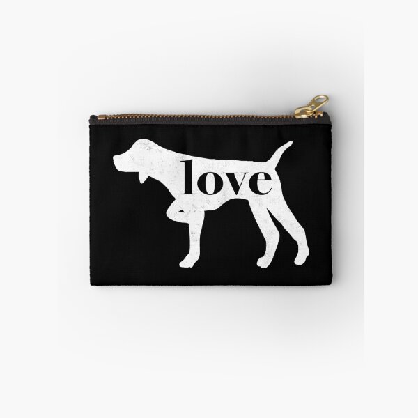 Item preview, German Shorthaired Pointer (Pointing) Dog Love - A Minimalist Distressed Vintage Style Design for Dog Lovers designed and sold by traciwithani.