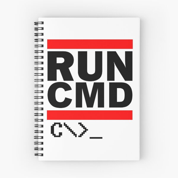 Artikelvorschau, RUN CMD (Schwarz) entworfen und verkauft von TheLastStand.