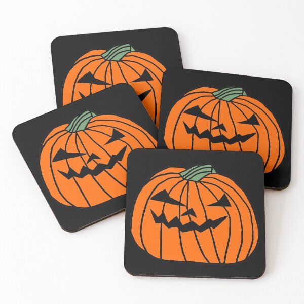 Item preview, Spooky Halloween Jack O Lantern Face Pumpkin Funny designed and sold by ellenhenry.