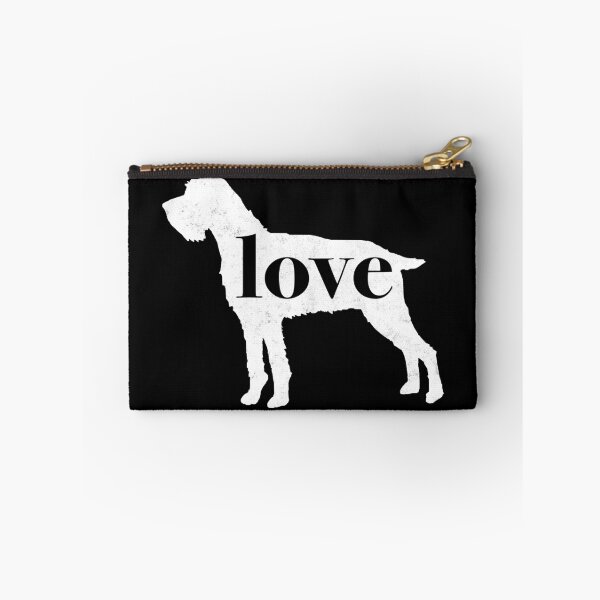 Item preview, German Wirehaired Pointer (GWP) Dog Love - A Minimalist Distressed Vintage Style Design for Dog Lovers designed and sold by traciwithani.
