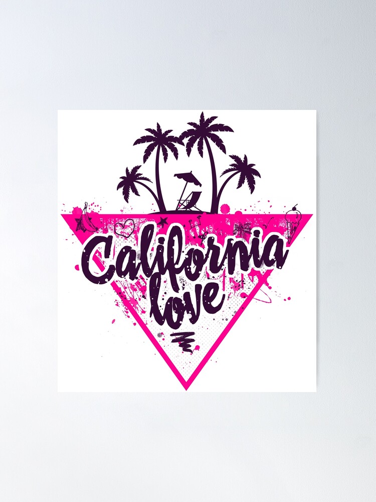 ポスター applebum A1 poster \"California Love\" California Love Poster – Pokidi Lab by Blanca Creative