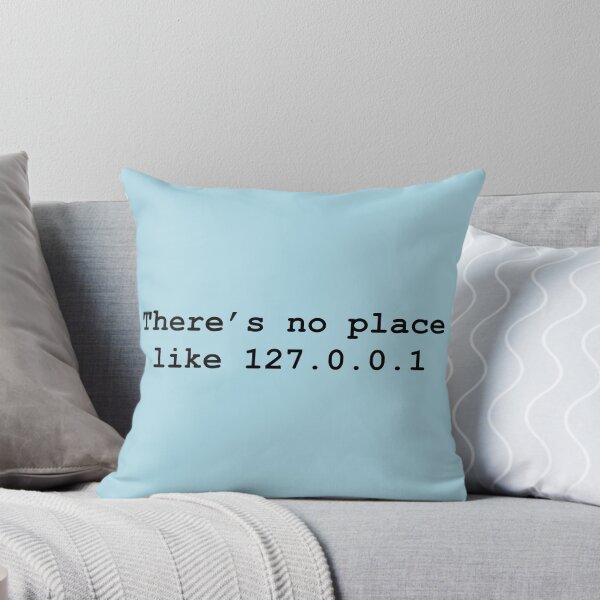 Item preview, There's No Place Like 127.0.0.1 (Black) designed and sold by TheLastStand.