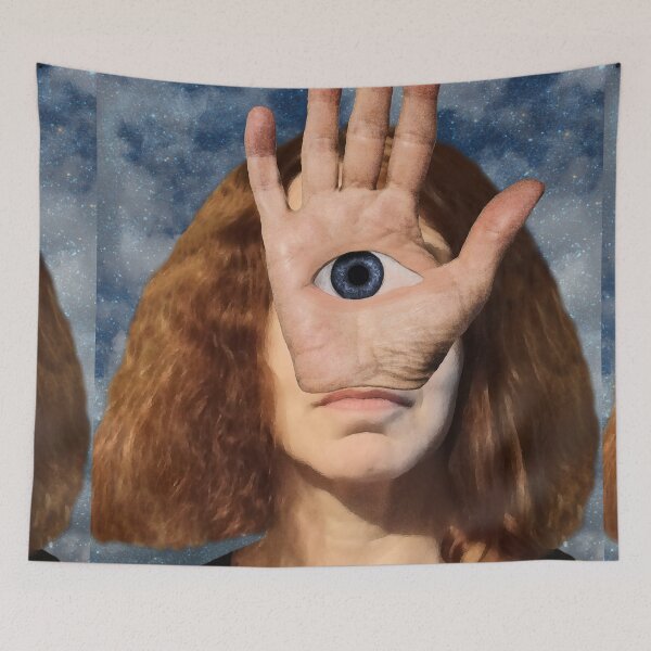 Item preview, Hamsa Self Portrait designed and sold by Loveday Funck.
