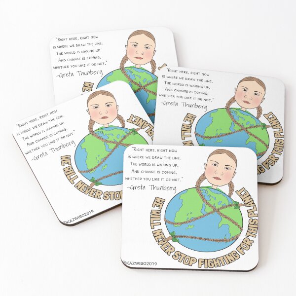 Item preview, Greta Thunberg Climate Change Environmental designed and sold by wiboandbear.