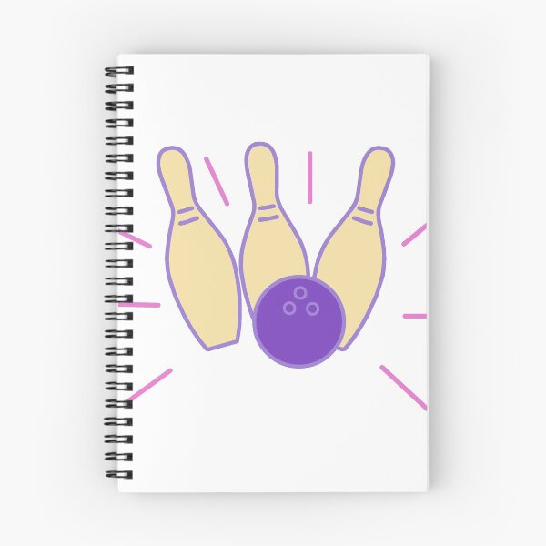 Item preview, Bowling Ball Hitting Strike Monoline designed and sold by patrimonio.