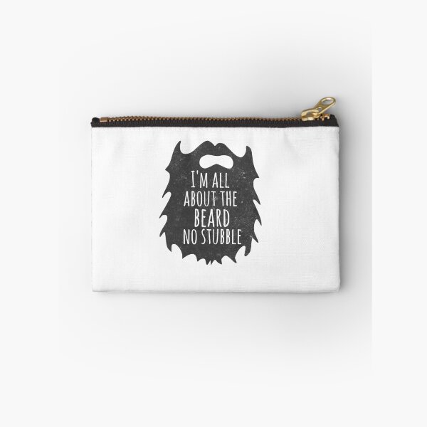 Item preview,  I'm all about the beard, no stubble! funny beard quote  designed and sold by FreckledBliss.