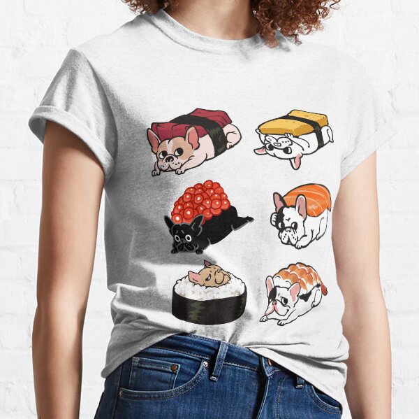 Sushi Frenchie Classic T-Shirt