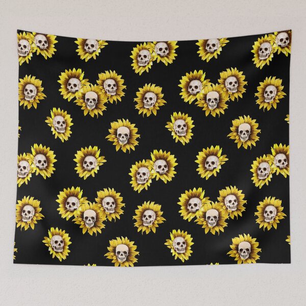 Item preview, Skullflowers designed and sold by christinaashman.