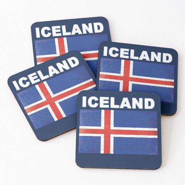 Item preview, HD Distressed Iceland Flag Design designed and sold by merchhost.