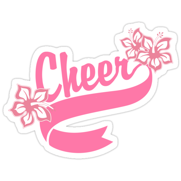 Cheerleading Cheer Stickers By Sportst Shirts Redbubble 5899