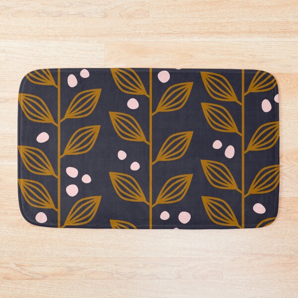 Item preview, Chevron Leaves and Berries designed and sold by inkblotcreative.