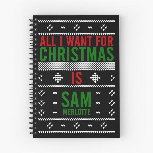 Item preview, All I want for Christmas is Sam Merlotte designed and sold by AllieConfyArt.