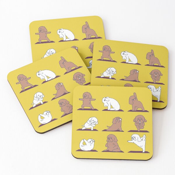 Item preview, POODLE YOGA designed and sold by Huebucket.