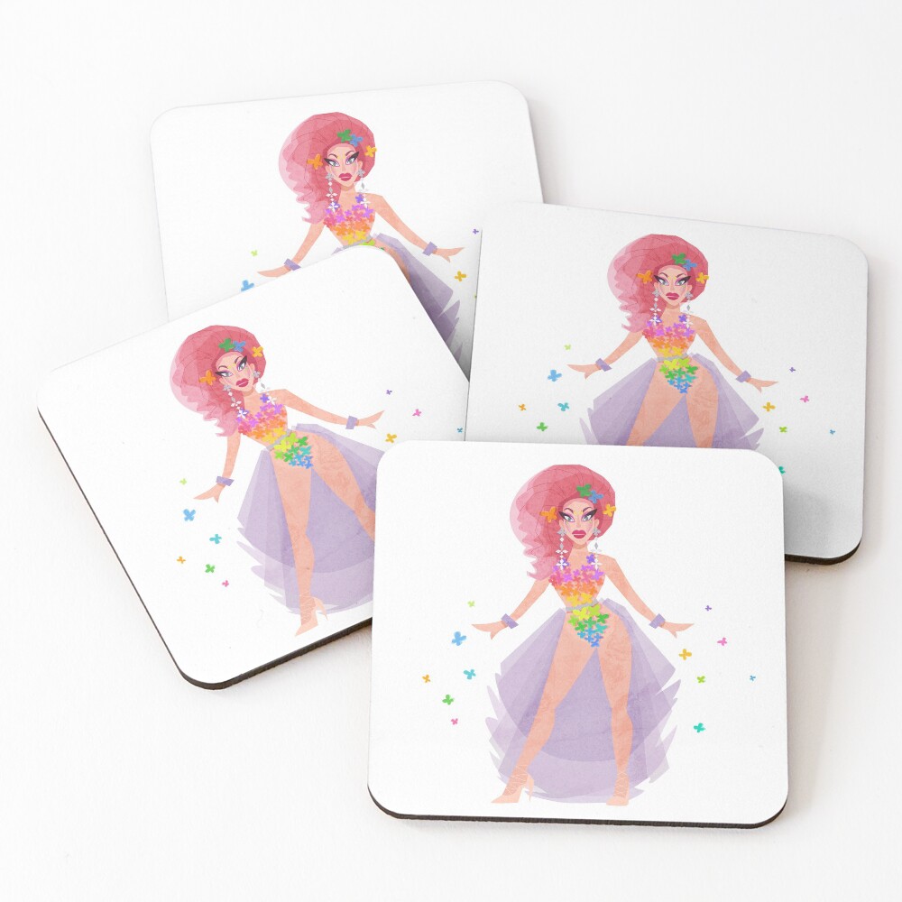 Item preview, Coasters (Set of 4) designed and sold by RikDrawsThings.
