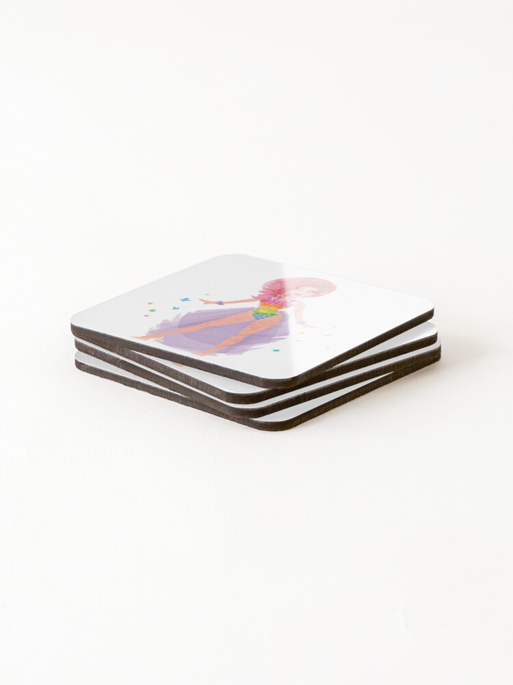 Thumbnail 4 of 5, Coasters (Set of 4), Kameron Michaels designed and sold by RikDrawsThings.