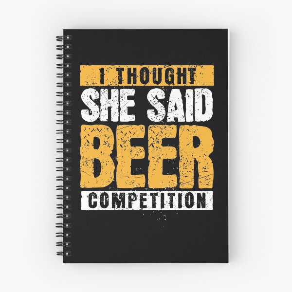 Item preview, She Said Beer Competition - Fun Beer Drinking Dad Gift graphic designed and sold by Lisbob.
