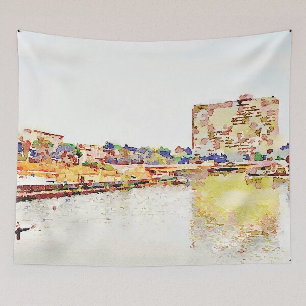 Item preview, Roma EUR: buildings on the lake with canoe designed and sold by Giuseppe Cocco.
