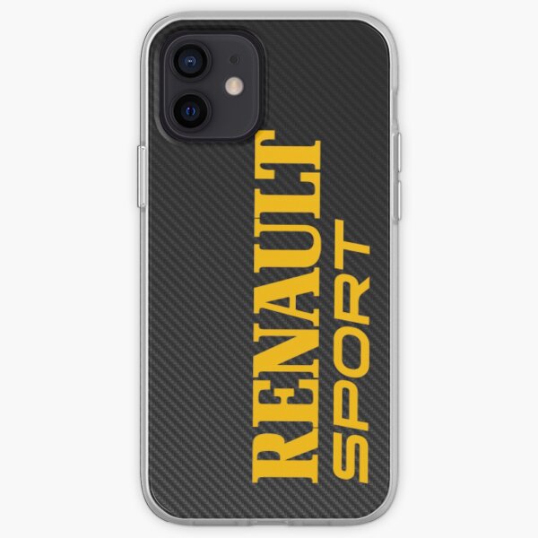 Renault Sport Fibre de Carbone Coque souple iPhone