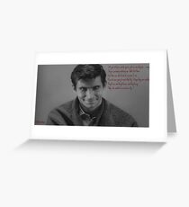 Psycho (1960) Greeting Card