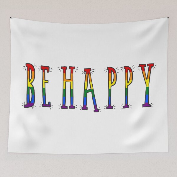 Item preview, Be Happy – Pride designed and sold by AlexVR.