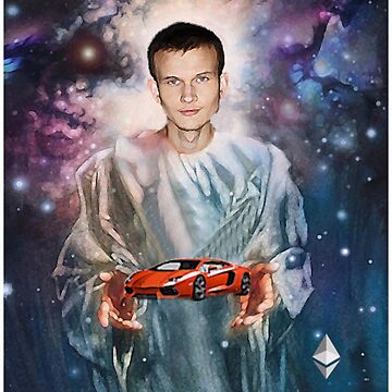Artwork thumbnail, Heavenly Vitalik Buterin by TheLastStand