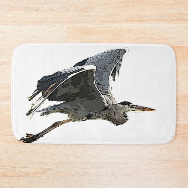 Item preview, Heron In Flight designed and sold by designbywhacky.