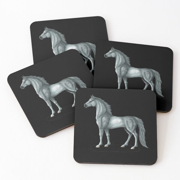 Aperçu de l'œuvre Gris clair Cheval créée et vendue par BattleaxeArts.