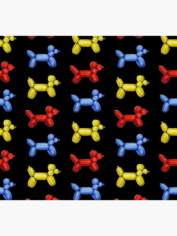 Balloon Dogs, Black Background by christinaashman