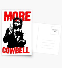 More Cowbell T-Shirt Postcards